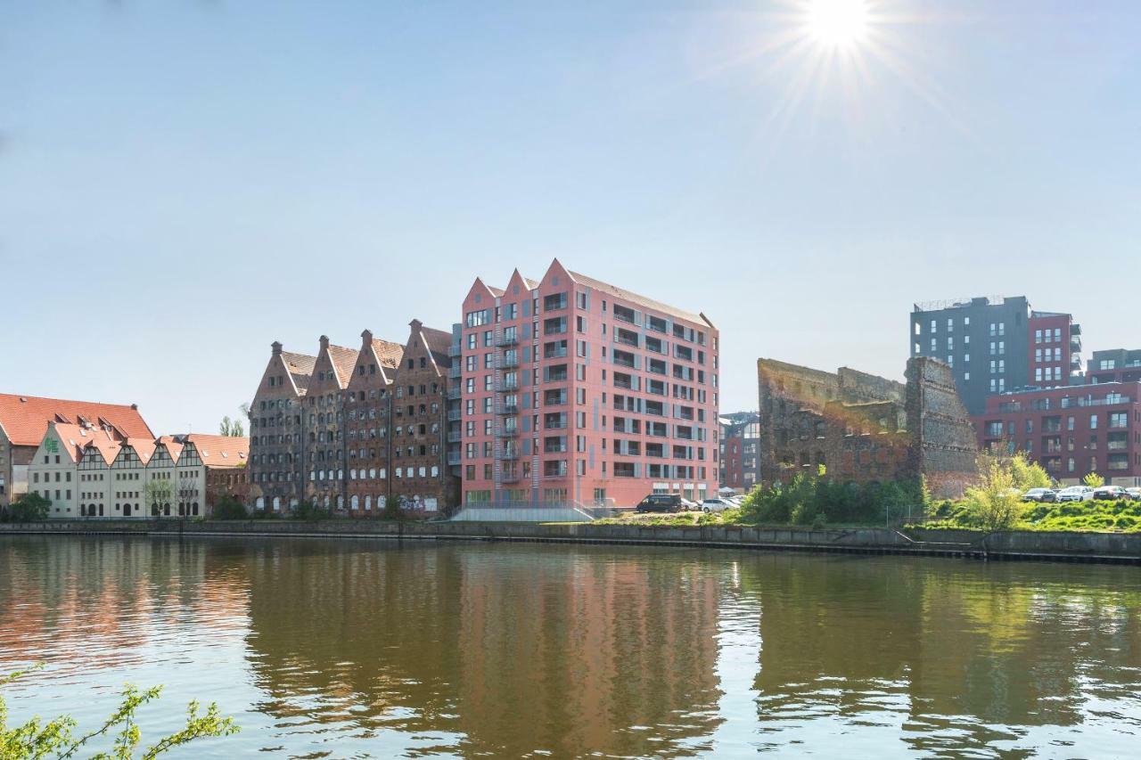 Apartments Waterlane Island Pool & Gym Spa Gdańsk Exterior foto