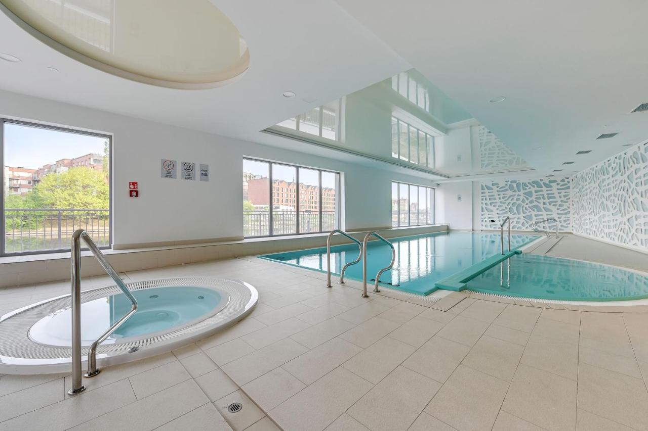 Apartments Waterlane Island Pool & Gym Spa Gdańsk Exterior foto